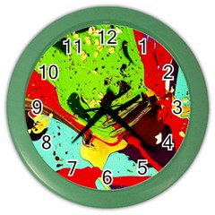 Untitled Island 6 Color Wall Clocks by bestdesignintheworld