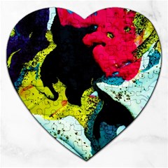 Buffalo Vision Jigsaw Puzzle (heart) by bestdesignintheworld