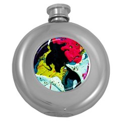 Buffalo Vision Round Hip Flask (5 Oz) by bestdesignintheworld