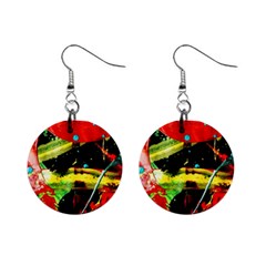 Enigma 1 Mini Button Earrings