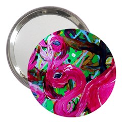 Flamingo   Child Of Dawn 1 3  Handbag Mirrors by bestdesignintheworld