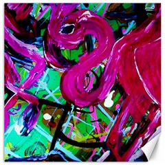 Flamingo   Child Of Dawn 2 Canvas 20  X 20   by bestdesignintheworld