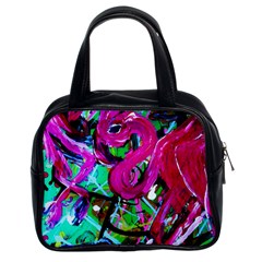 Flamingo   Child Of Dawn 2 Classic Handbags (2 Sides) by bestdesignintheworld