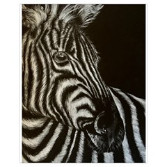 Zebra Drawstring Bag (small)