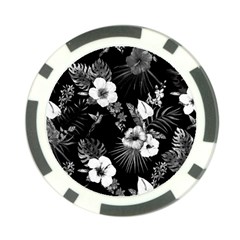 Tropical Pattern Poker Chip Card Guard by Valentinaart