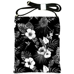 Tropical Pattern Shoulder Sling Bags by Valentinaart