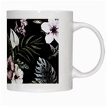 Tropical pattern White Mugs Right