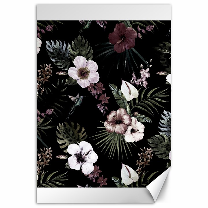 Tropical pattern Canvas 20  x 30  