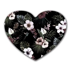 Tropical Pattern Heart Mousepads by Valentinaart