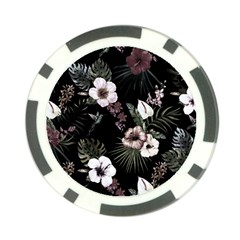 Tropical Pattern Poker Chip Card Guard by Valentinaart