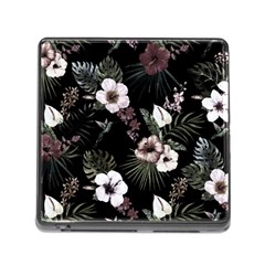 Tropical Pattern Memory Card Reader (square) by Valentinaart