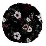 Tropical pattern Large 18  Premium Flano Round Cushions Front