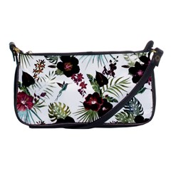 Tropical Pattern Shoulder Clutch Bags by Valentinaart