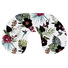 Tropical Pattern Travel Neck Pillows by Valentinaart