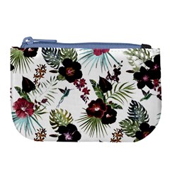 Tropical Pattern Large Coin Purse by Valentinaart