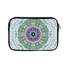 Hearts In A Decorative Star Flower Mandala Apple Ipad Mini Zipper Cases by pepitasart