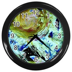 June Gloom 6 Wall Clocks (black) by bestdesignintheworld