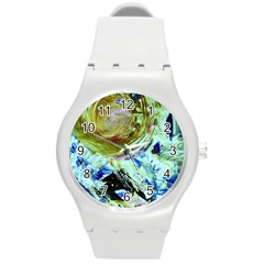 June Gloom 6 Round Plastic Sport Watch (m) by bestdesignintheworld