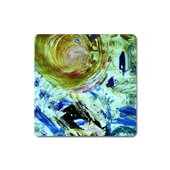 June Gloom 6 Square Magnet by bestdesignintheworld