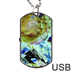 June Gloom 6 Dog Tag Usb Flash (two Sides) by bestdesignintheworld