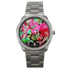 Flamingo   Child Of Dawn 9 Sport Metal Watch by bestdesignintheworld