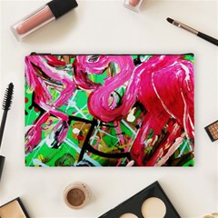 Flamingo   Child Of Dawn 9 Cosmetic Bag (large)  by bestdesignintheworld