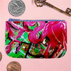 Flamingo   Child Of Dawn 9 Large Coin Purse by bestdesignintheworld