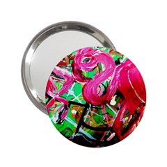 Flamingo   Child Of Dawn 9 2 25  Handbag Mirrors by bestdesignintheworld