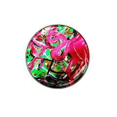 Flamingo   Child Of Dawn 9 Hat Clip Ball Marker by bestdesignintheworld