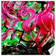 Flamingo   Child Of Dawn 9 Canvas 16  X 16   by bestdesignintheworld