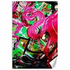 Flamingo   Child Of Dawn 9 Canvas 24  X 36  by bestdesignintheworld