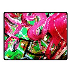 Flamingo   Child Of Dawn 9 Fleece Blanket (small) by bestdesignintheworld