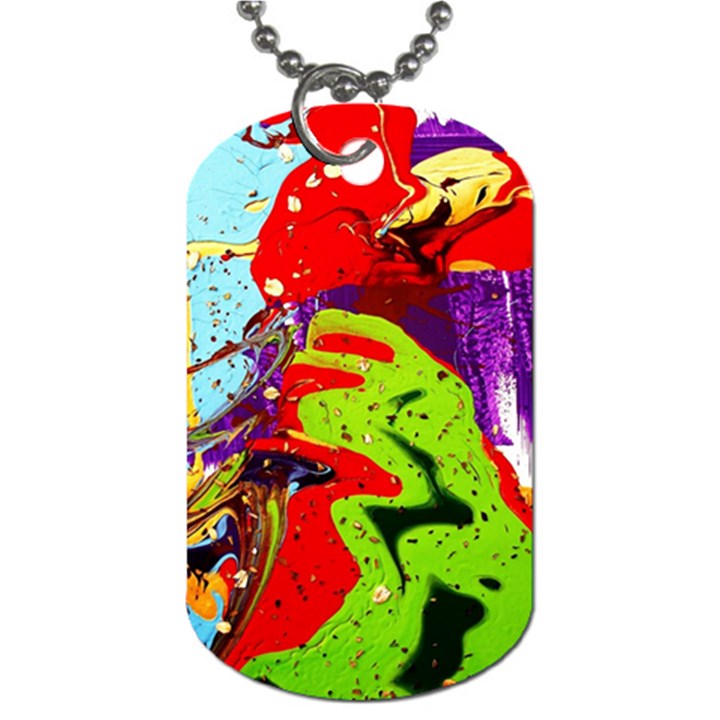 Untitled Island 5 Dog Tag (Two Sides)