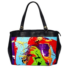 Untitled Island 5 Office Handbags (2 Sides)  by bestdesignintheworld