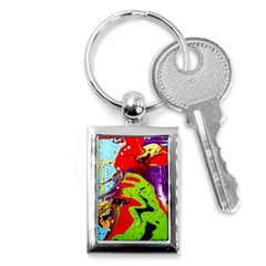 Untitled Island 5 Key Chains (rectangle)  by bestdesignintheworld