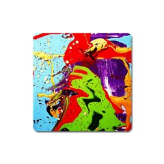 Untitled Island 5 Square Magnet by bestdesignintheworld