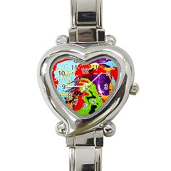 Untitled Island 5 Heart Italian Charm Watch by bestdesignintheworld