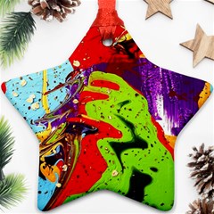 Untitled Island 5 Star Ornament (two Sides) by bestdesignintheworld