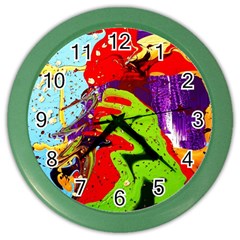 Untitled Island 5 Color Wall Clocks by bestdesignintheworld