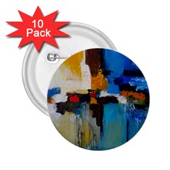 Abstract 2 25  Buttons (10 Pack)  by consciouslyliving