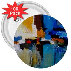 Abstract 3  Buttons (100 Pack)  by consciouslyliving