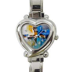 Abstract Heart Italian Charm Watch