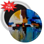 Abstract 3  Magnets (10 pack)  Front