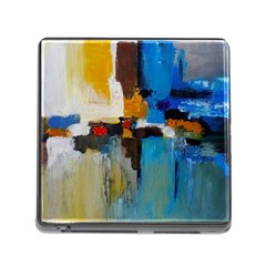 Abstract Memory Card Reader (square) by consciouslyliving