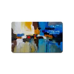 Abstract Magnet (name Card) by consciouslyliving