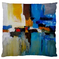 Abstract Standard Flano Cushion Case (two Sides)