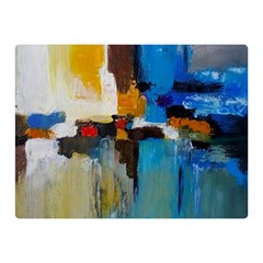 Abstract Double Sided Flano Blanket (mini)  by consciouslyliving