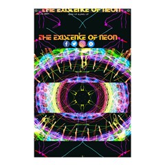 Crowned Existence Of Neon Shower Curtain 48  X 72  (small) by TheExistenceOfNeon2018