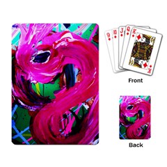 Flamingo   Child Of Dawn 8 Playing Card by bestdesignintheworld