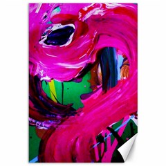 Flamingo   Child Of Dawn 8 Canvas 12  X 18   by bestdesignintheworld